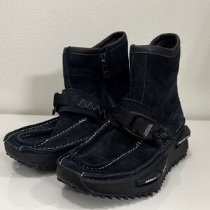 adidas Men's Black Suede Boots